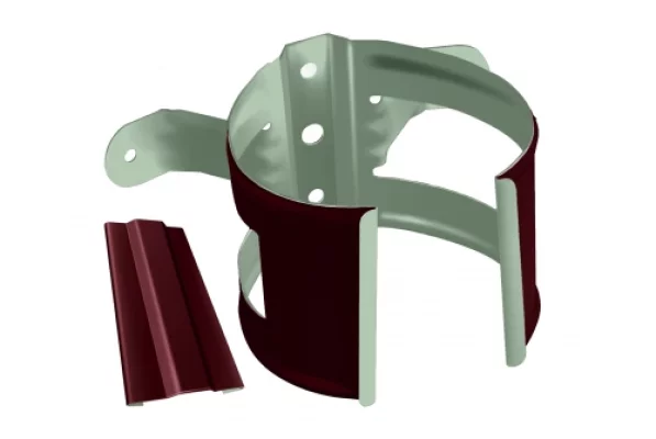 Grand Line Optima Кронштейн трубы на дерево 90 мм Красное вино Grand Line Optima Кронштейн трубы на дерево 90 мм Красное вино