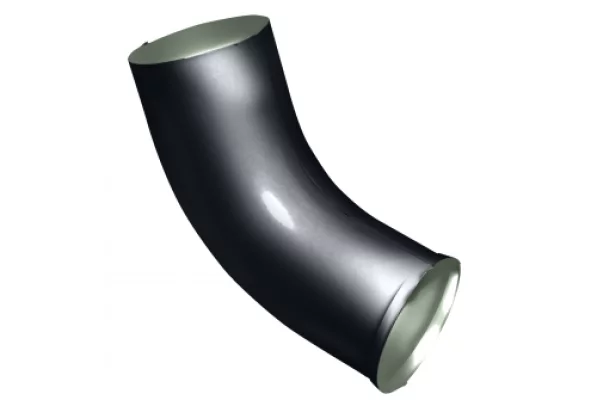 Grand Line Optima Колено стока Серый графит Grand Line Optima Колено стока Серый графит