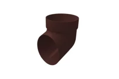 Колено сливное ПВХ Grand Line Стандарт Шоколад