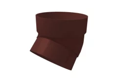 Колено трубы 45гр. ПВХ Grand Line Стандарт Шоколад