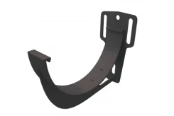 Кронштейн желоба ПВХ Grand Line Стандарт Графит