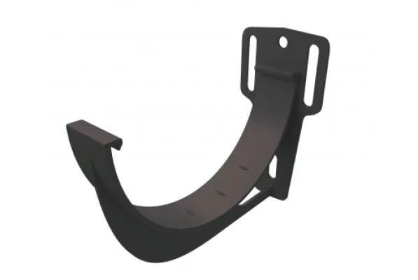 Кронштейн желоба ПВХ Grand Line Стандарт Графит Кронштейн желоба ПВХ Grand Line Стандарт Графит