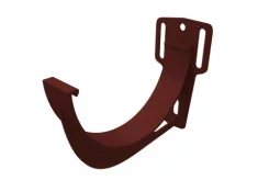 Кронштейн желоба ПВХ Grand Line Стандарт Шоколад