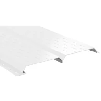 Софит перфорированный Lбрус-XL-14х335 (PURMAN-20-9010-0.5) Чистый белый