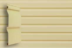 Сайдинг Корабельный брус слим Стандарт Ванильный Grand Line