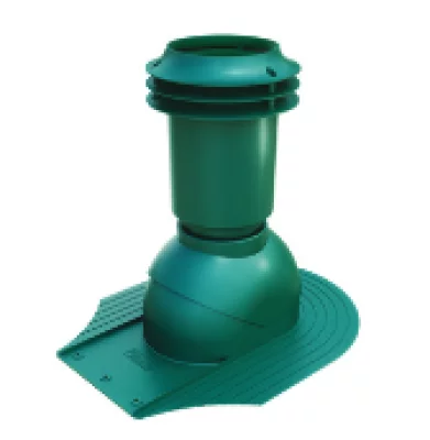 Выход вентиляции канализации Viotto RAL6005 Зеленый для мягкой кровли Выход вентиляции канализации Viotto RAL6005 Зеленый для мягкой кровли