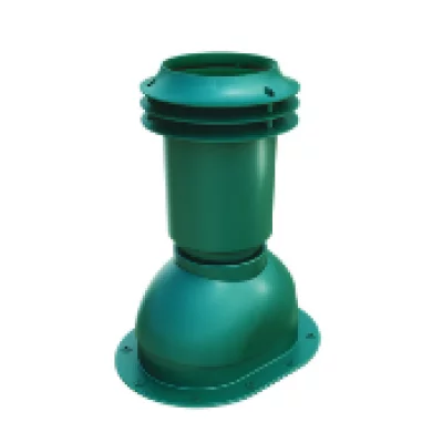 Выход вентиляции канализации Viotto RAL6005 Зеленый мох для мягкой и фальцевой кровли Выход вентиляции канализации Viotto RAL6005 Зеленый мох для мягкой и фальцевой кровли