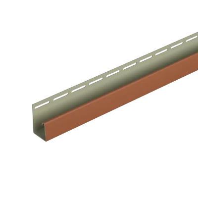 Фасадный j-профиль 30 мм 3000 мм каштановый Docke Фасадный j-профиль 30 мм 3000 мм каштановый Docke
