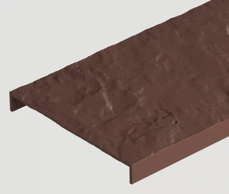 Бордюр универсальный 1000х112 мм Земляной Docke Бордюр универсальный 1000х112 мм Земляной Docke