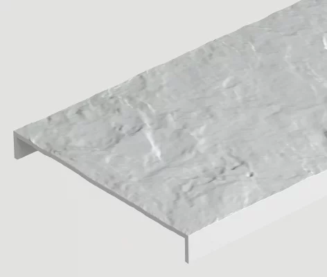 Бордюр универсальный 1000х112 мм Белый Docke Бордюр универсальный 1000х112 мм Белый Docke