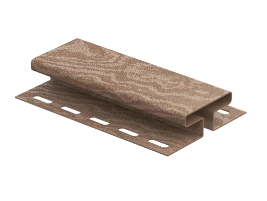 H-Планка Ю-пласт Натуральный кедр 3050 мм