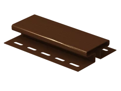 H-Планка 3050 мм коричневая Ю-пласт