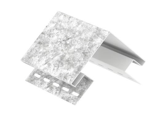 Наружный угол 3050 мм Кварцит светло-серый Ю-пласт Наружный угол 3050 мм Кварцит светло-серый Ю-пласт