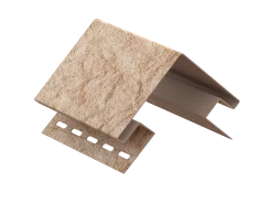 Наружный угол 3050 мм Камень золотистый Ю-пласт