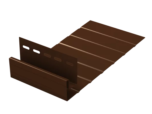 J-фаска 3050 мм коричневая Ю-пласт J-фаска 3050 мм коричневая Ю-пласт