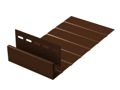 J-фаска 3050 мм коричневая Ю-пласт