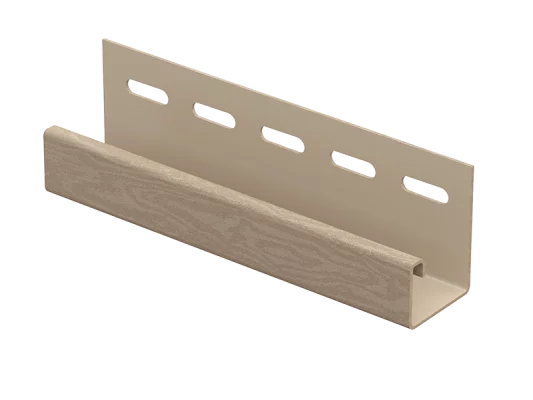 J-Планка 3050 мм Светлый кедр Ю-пласт J-Планка 3050 мм Светлый кедр Ю-пласт