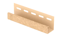 J-Планка 3050 мм Кирпич песочный Ю-пласт