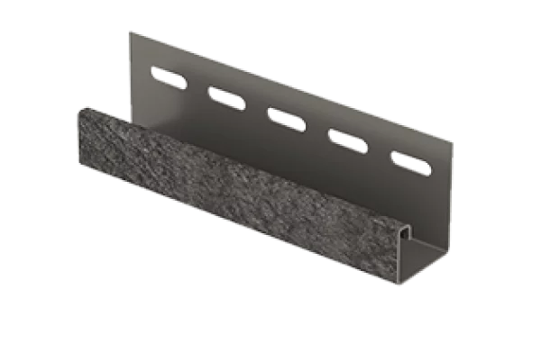 J-Планка 3050 мм Кирпич графитовый Ю-пласт J-Планка 3050 мм Кирпич графитовый Ю-пласт