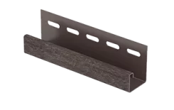 J-Планка 3050 мм Кирпич коричневый Ю-пласт