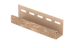 J-Планка 3050 м Кирпич бежевый Ю-пласт