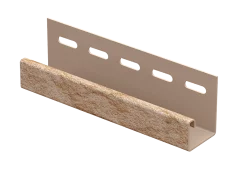 J-Планка 3050 мм Камень золотистый Ю-пласт