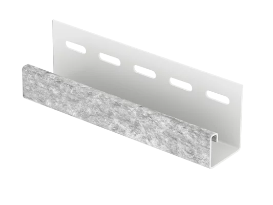 J-Планка 3050 мм Кварцит светло-серый Ю-пласт J-Планка 3050 мм Кварцит светло-серый Ю-пласт