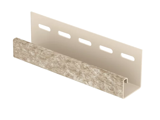 J-Планка 3050 мм Кварцит светло-бежевый Ю-пласт