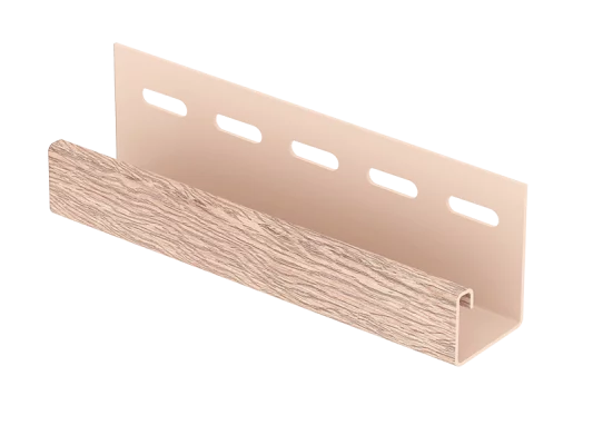 J-Планка Hokla 3050 мм Лиственница светлая Ю-пласт J-Планка Hokla 3050 мм Лиственница светлая Ю-пласт