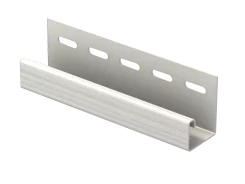 J-Планка 3050 мм белая Ю-пласт