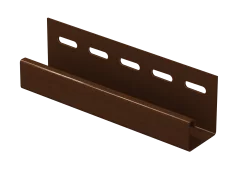 J-Планка 3050 мм коричневая Ю-пласт