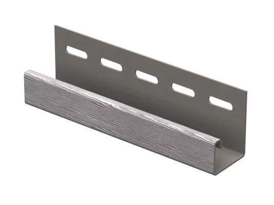 J-Планка 3050 мм серебристая Ю-пласт J-Планка 3050 мм серебристая Ю-пласт