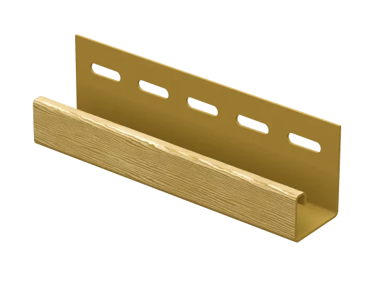 J-Планка 3050 мм золотая Ю-пласт J-Планка 3050 мм золотая Ю-пласт