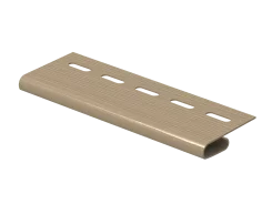 Завершающая планка 3050 мм бежевая Ю-пласт