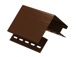 Наружный угол 3050 мм коричневый Ю-пласт