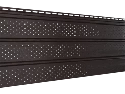 Соффит перфорированный 3000 мм Коричневый Ю-пласт