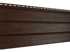 Соффит Pro без перфорации 230 х 3400 мм Орех темный Ю-Пласт