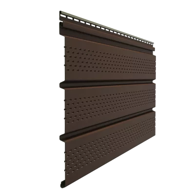Соффит Premium Т4 с полной перфорацией 3,0х0,305м Каштан Dоcke Соффит Premium Т4 с полной перфорацией 3,0х0,305м Каштан Dоcke