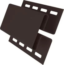 Н-профиль 3 м Коричневый Grand Line