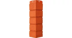 Угол Состаренный кирпич 390 х 120 мм Терракотовый GrandLine