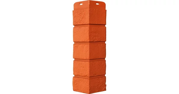 Угол Состаренный кирпич 390 х 120 мм Терракотовый GrandLine Угол Состаренный кирпич 390 х 120 мм Терракотовый GrandLine