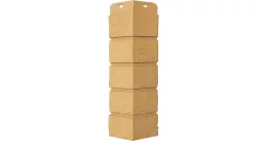 Угол Состаренный кирпич 390 х 120 мм Песочный GrandLine