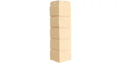 Угол Состаренный кирпич 390 х 120 мм Бежевый GrandLine