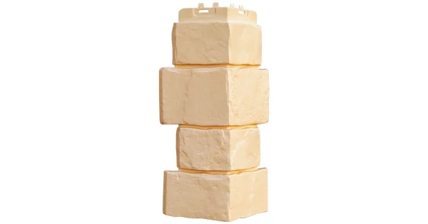 Угол Крупный камень 383 х 170 мм Бежевый GrandLine Угол Крупный камень 383 х 170 мм Бежевый GrandLine