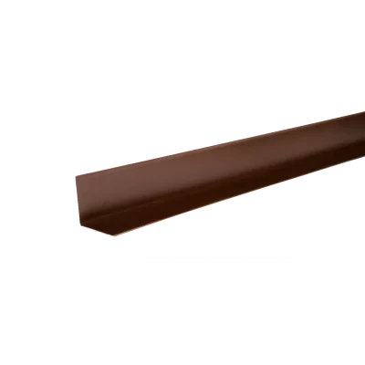 Уголок металлический внутренний HAUBERK RAL 8017 коричневый Уголок металлический внутренний HAUBERK RAL 8017 коричневый