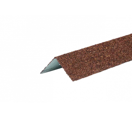 Уголок металлический внешний HAUBERK терракотовый Уголок металлический внешний HAUBERK терракотовый