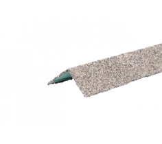 Уголок металлический внешний HAUBERK серо-бежевый