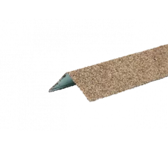 Уголок металлический внешний HAUBERK песчаный