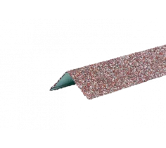 Уголок металлический внешний HAUBERK мраморный