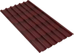 Черепица Ондулин красная